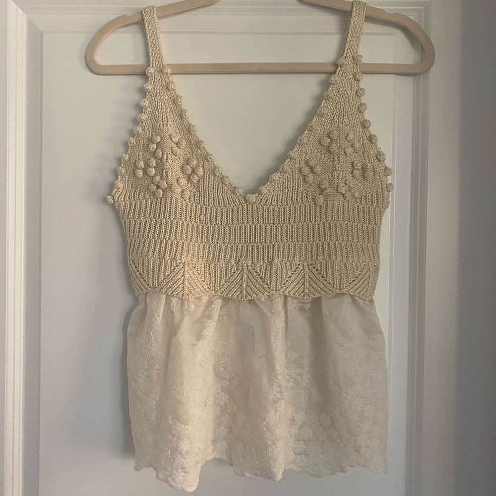 Jacques the label crochet tank top